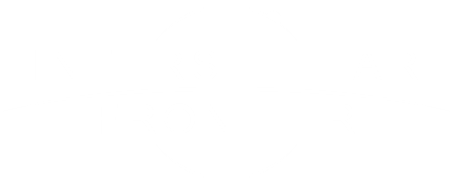 Interstellar Frontier Logo.  Interstellar frontier is a space exploration game for PC being developed in the godot game engine.